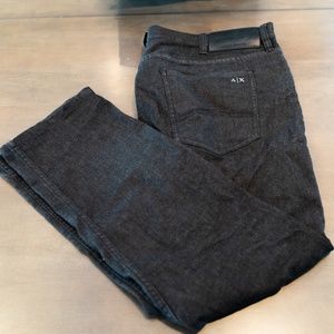 Armani Exchange Black Rinse Jeans Size 38